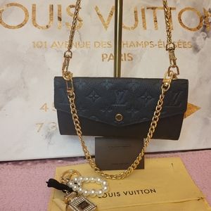 ♡ LOUIS VUITTON Portofeuille Curieuse Wallet Monogram Empreinte ♡